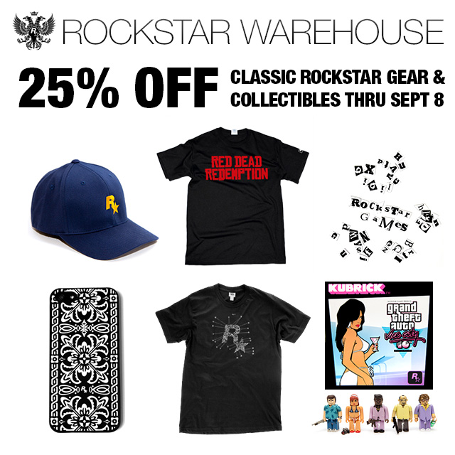 Rockstar Warehouse End Of Summer Sale Red Dead Redemption