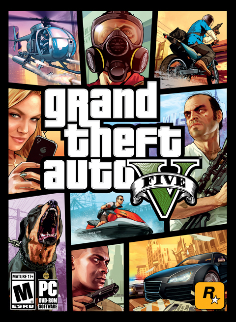 3 16.5 x 23.5" pre-order Asia POSTER Grand Theft Auto V five GTA 5  NO Game 