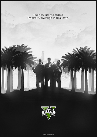 fan art reimagined gta poster collection by tom van dijk and more rockstar games fan art reimagined gta poster