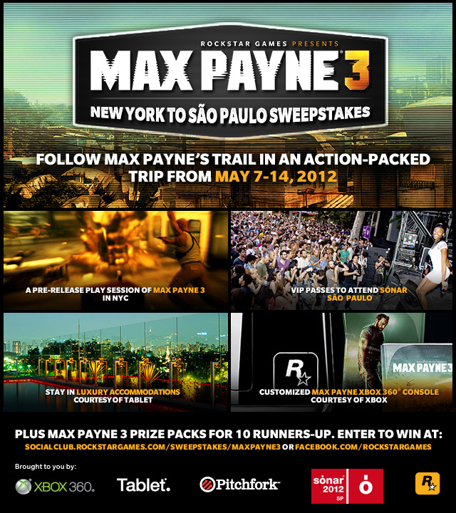 Max Payne 3 supported by revamped Rockstar Games Social Club